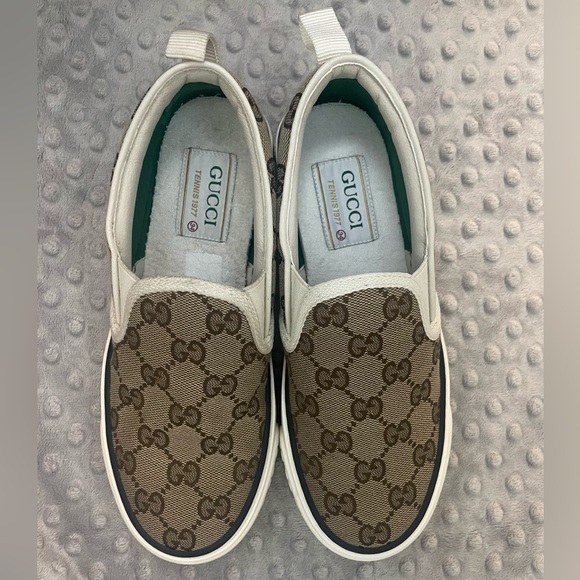 Gucci Tennis 1977 Slip on Sneakers Woman’s/Kids size 4- New. - Picture 4 of 15